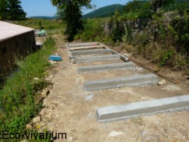 Construction de l'eco-vivarium: chauffage